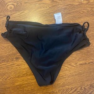 Black bikini bottoms